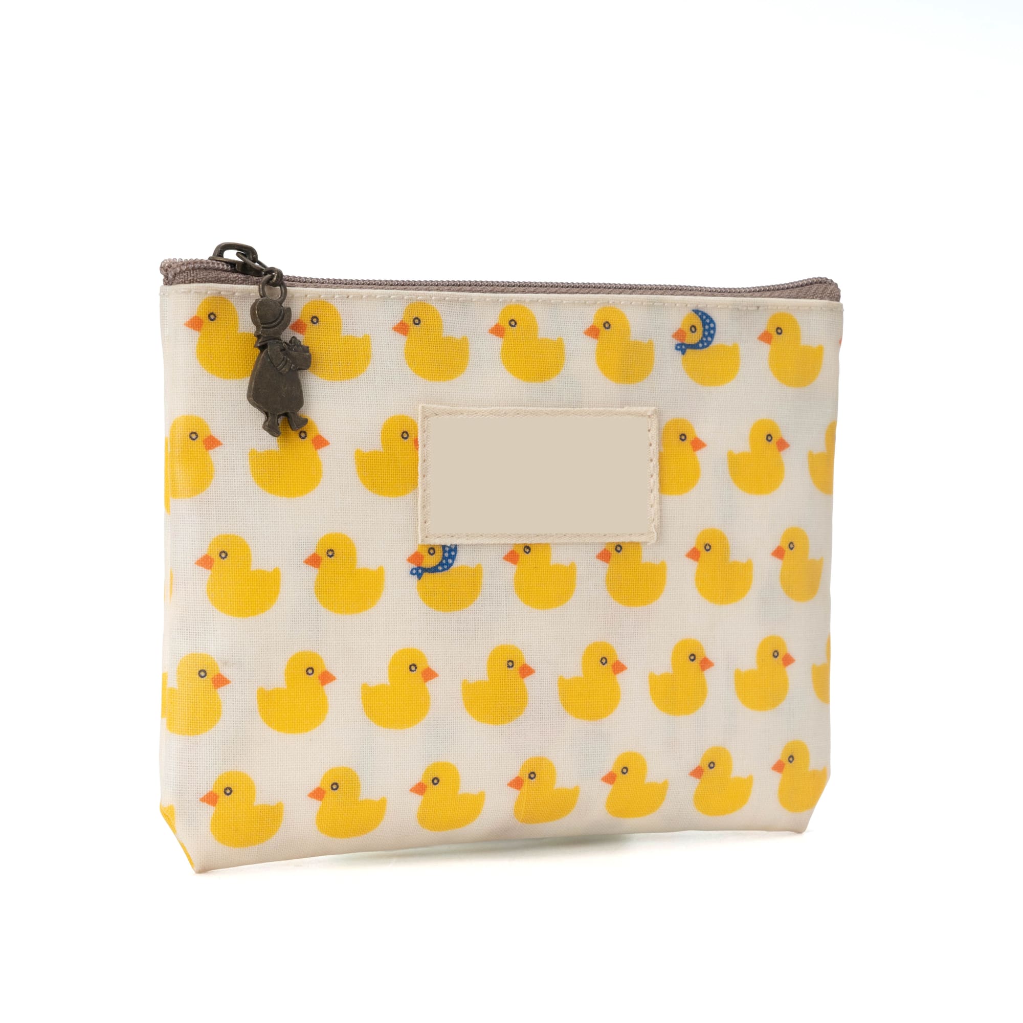 Duck Pattern Zipper Coin Purse Organizer