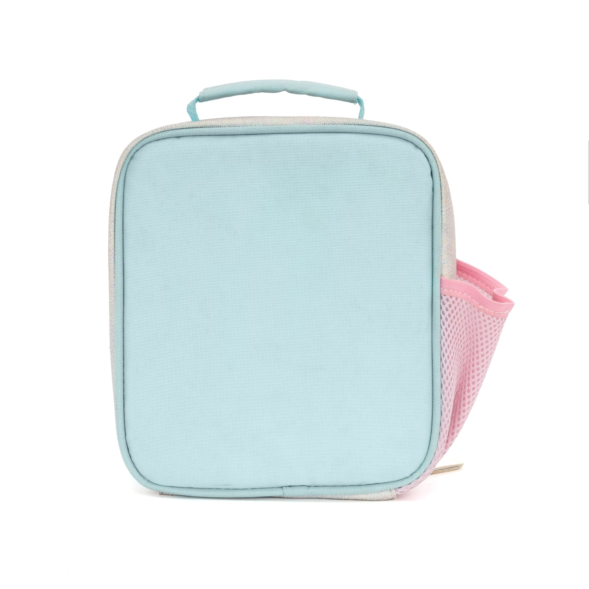 Portable Polyester Insulated Lunch Tote with Mesh Pocket